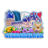 Refrigerator Magnet for Chenonceaux France  1343