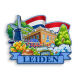 Магнит на холодильник для Лейдена, Нидерланды, 1985