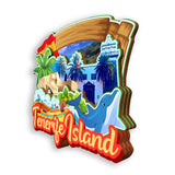 Refrigerator Magnet for Tenerife Island Spain  1429