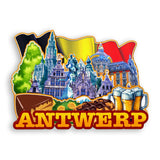 Refrigerator Magnet for Antwerp Belgium  2005