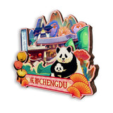 Kühlschrankmagnet für Chengdu, Sichuan, China 567