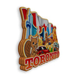 Kühlschrankmagnet für Toronto, Kanada 1848