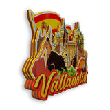 Kühlschrankmagnet für Valladolid, Spanien 1519