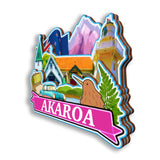 Refrigerator Magnet for Akaroa New Zealand  2775