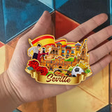 Refrigerator Magnet for Seville Spain  1380