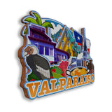 Refrigerator Magnet for Valparaiso Chile  2852