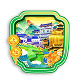 Kühlschrankmagnet für Shangrao, Jiangxi, China 784