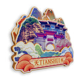 Refrigerator Magnet for Tianshui, Gansu, China  814