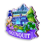 Kühlschrankmagnet für Ogunquit Maine USA 969