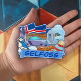 Refrigerator Magnet for selfoss Iceland  2253