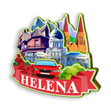 Refrigerator Magnet for Helena Montana USA  1030