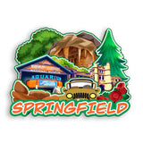 Refrigerator Magnet for Springfield Missouri USA  1021