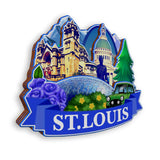 Refrigerator Magnet for St.Louis Missouri USA  1017