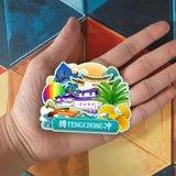 Refrigerator Magnet for Tengchong, Yunnan, China  754