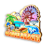 Kühlschrankmagnet für Orange Beach Alabama USA 376