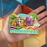 Refrigerator Magnet for Sukhothai Thailand  2797