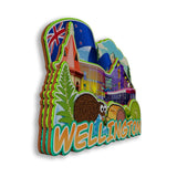 Магнит на холодильник для Веллингтона, Новая Зеландия, 2731