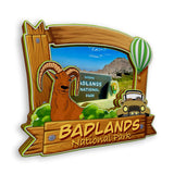 Refrigerator Magnet for Badlands National Park South Dakota USA  1147