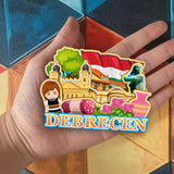 Refrigerator Magnet for Debrecen Hungary  2145