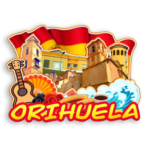 Refrigerator Magnet for Orihuela Spain  1571