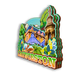 Refrigerator Magnet for Launceston Australia  2682