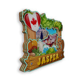Refrigerator Magnet for Jasper Canada  1861