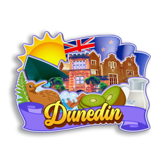 Refrigerator Magnet for Dunedin New Zealand  2734