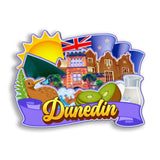 Магнит на холодильник для Данидина, Новая Зеландия, 2734