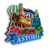 Refrigerator Magnet for Astoria Oregon USA  1110