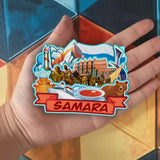 Refrigerator Magnet for Samara Russia  2554
