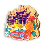 Refrigerator Magnet for Mile, Yunnan, China  758