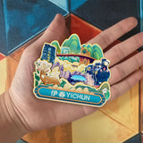 Магнит на холодильник для Ичуня, Хэйлунцзян, Китай 607