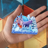 Kühlschrankmagnet für Neuschwanstein Deutschland 1204