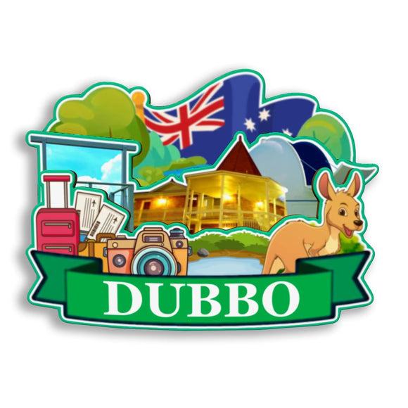 Refrigerator Magnet for Dubbo Australia  2706