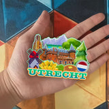 Refrigerator Magnet for Utrecht Netherlands  1977