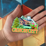 Kühlschrankmagnet für Canon City Colorado USA 277