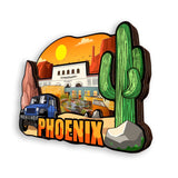 Refrigerator Magnet for Phoenix Arizona USA  300