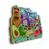 Refrigerator Magnet for Vina Del Mar Chile  2850