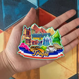 Refrigerator Magnet for Troyes France  1362