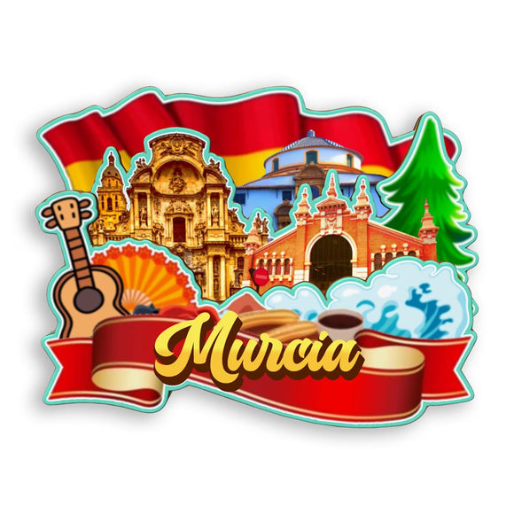 Магнит на холодильник для Мурсии, Испания, 1559