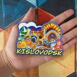 Kühlschrankmagnet für Kislowodsk, Russland 2558