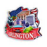 Refrigerator Magnet for Arlington Virginia USA  893