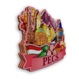 Refrigerator Magnet for Pecs Hungary  2143
