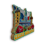 Refrigerator Magnet for Ceske Budejovice Czech  2102