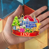 Kühlschrankmagnet für Linz, Österreich, 1590