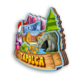 Магнит на холодильник для Tapolca Венгрия 2155