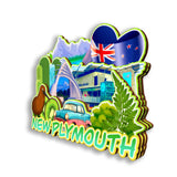 Магнит на холодильник для Нью-Плимута, Новая Зеландия, 2735