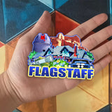 Kühlschrankmagnet für Flagstaff Arizona USA 317