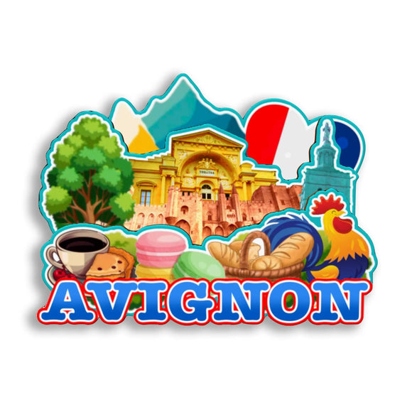 Refrigerator Magnet for Avignon France  2600