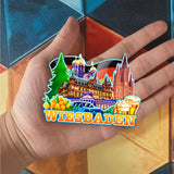Kühlschrankmagnet für Wiesbaden Deutschland 1227